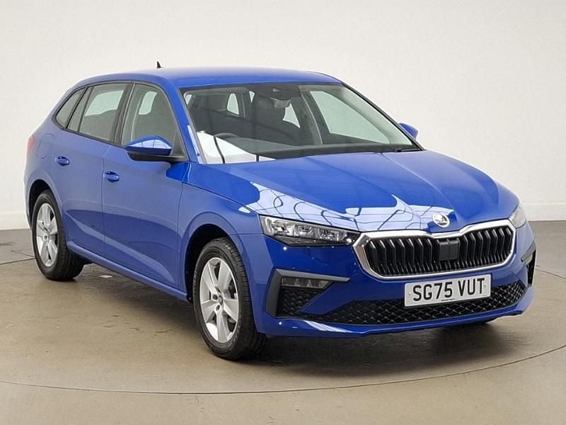 New Skoda Scala SE 95 HP (69 kW) 2025 Blue Hatchback