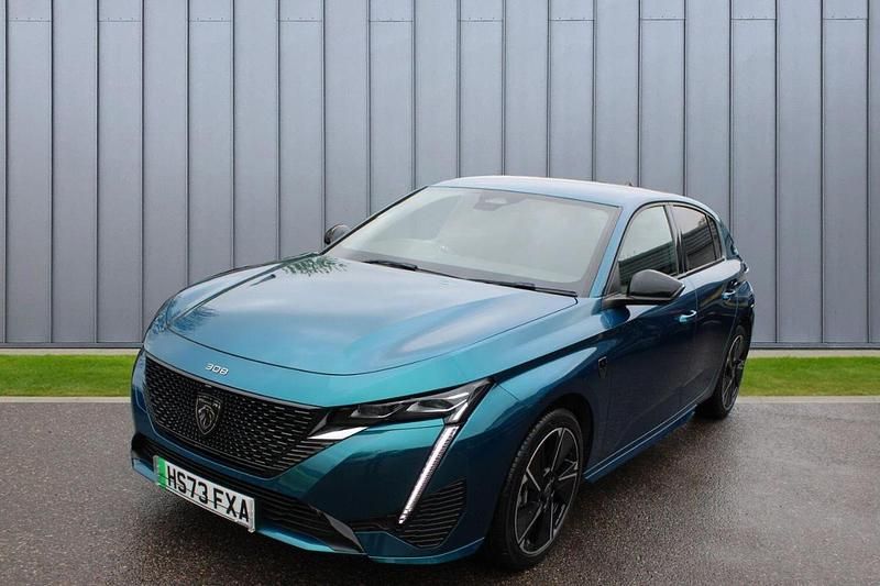 Used Peugeot e-308 GT 113 kW (154 HP) 2024 Blue Hatchback