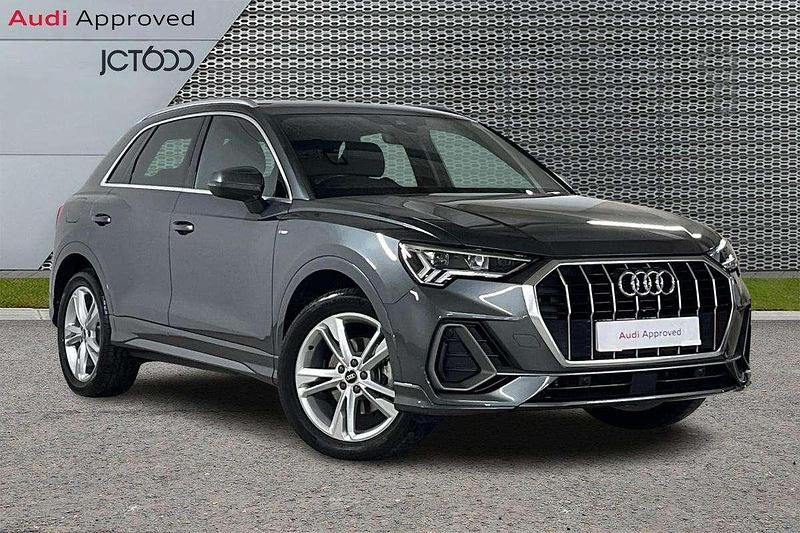 Grey Used 2022 Audi Q3 S-Line SUV | £28,026 (Fair price) - Image 1/4