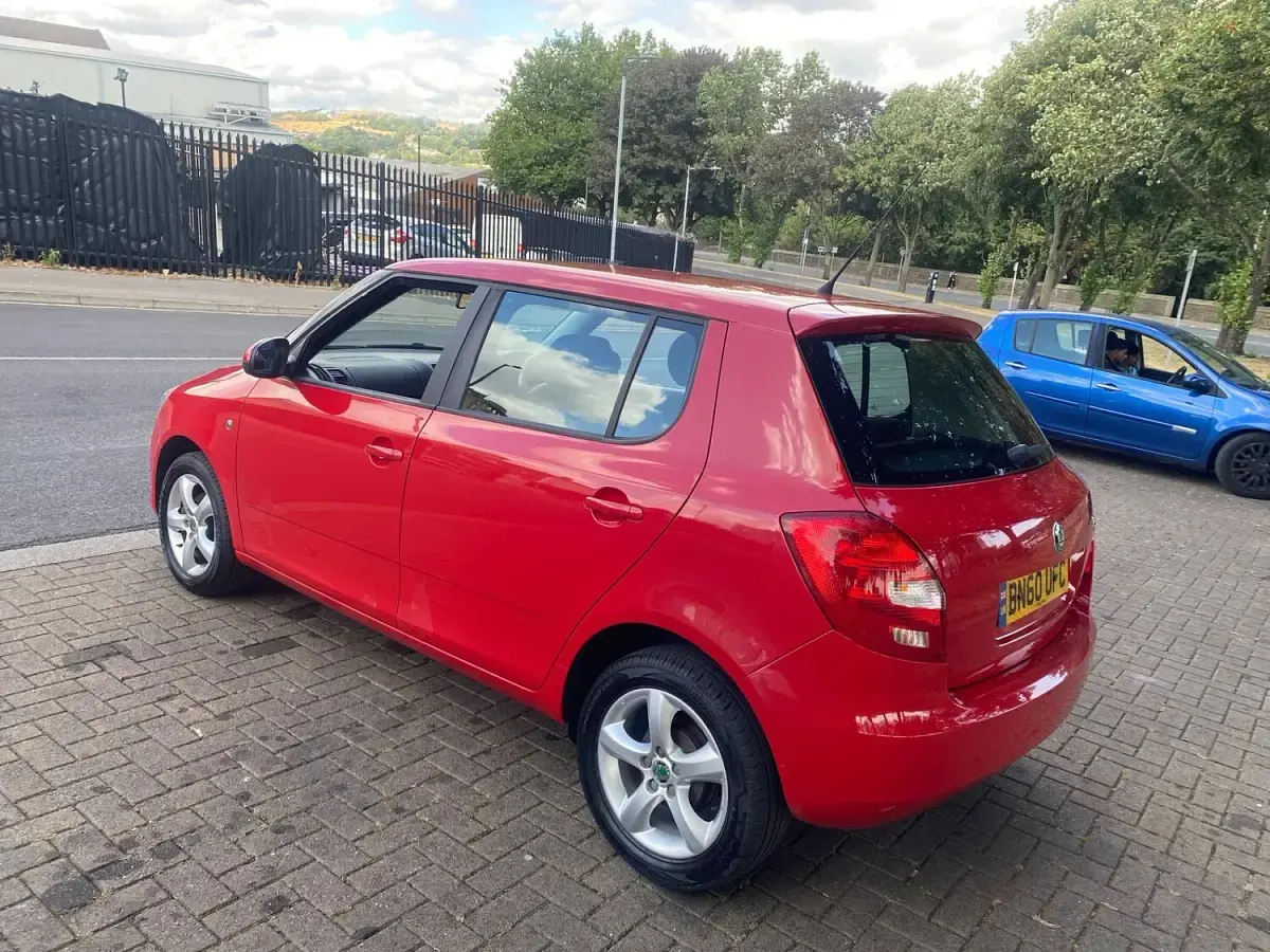 Used Skoda Fabia SE 2010 Red Hatchback