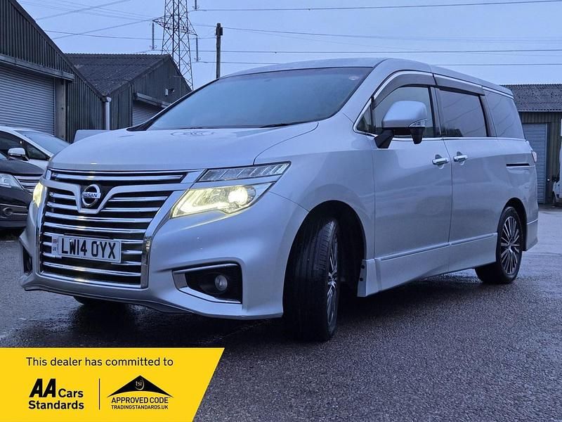Used Nissan Elgrand 2014 Silver MPV