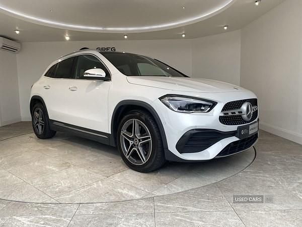 White Used 2021 Mercedes GLA220 AMG Line Premium Plus SUV | £27,450 (Fair price) - Image 1/4