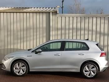 Used VW Golf VIII Style 130 HP (95 kW) 2021 Silver Hatchback