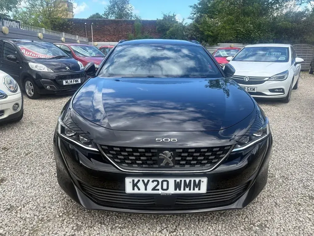 Used Peugeot 508 SW GT-line 130 HP (95 kW) 2020 Black Estate