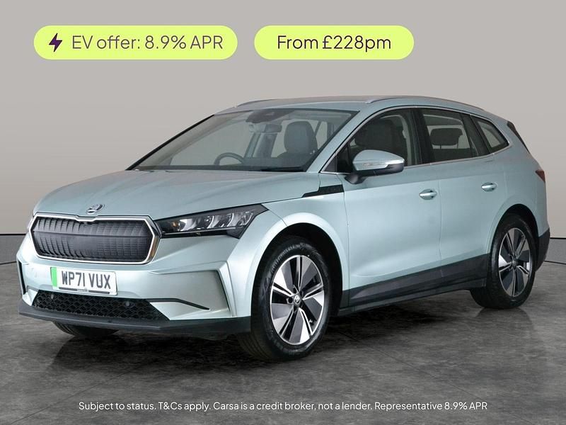 Used Skoda Enyaq iV 150 kW (204 HP) 2022 Silver SUV