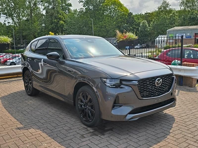 Machine grey New 2025 Mazda CX-60 Homura-Line SUV | £40,899 (Good price) - Image 1/4