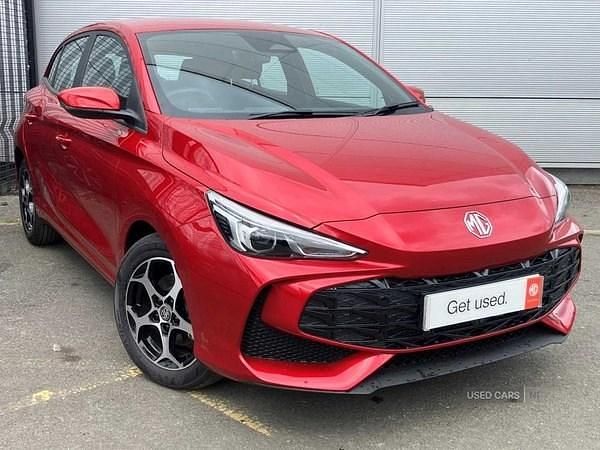 Red Used 2025 MG MG3 SE Hatchback | £15,995 (Fair price) - Image 1/4