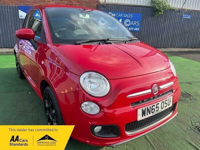 Used Fiat 500 S 69 HP (50 kW) 2015 Red Hatchback