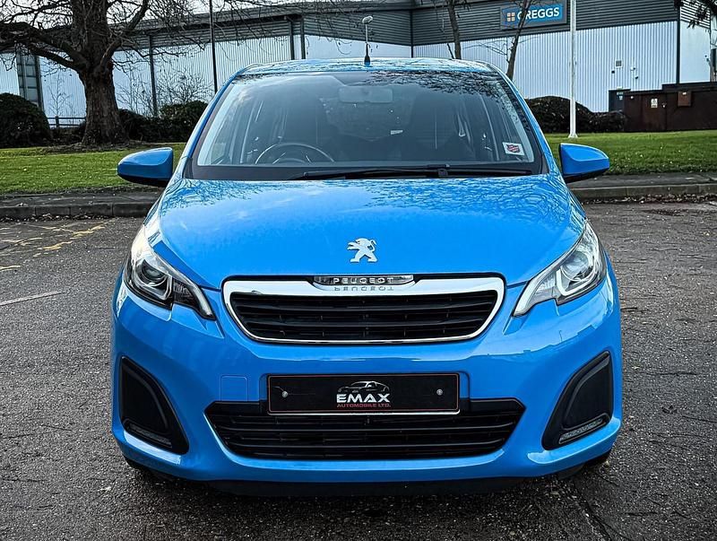 Used Peugeot 108 Active 68 HP (50 kW) 2015 Blue Hatchback