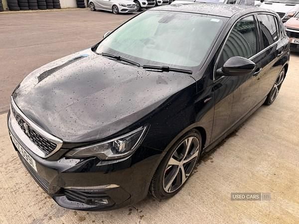 Used Peugeot 308 GT-line 2018 Black Hatchback