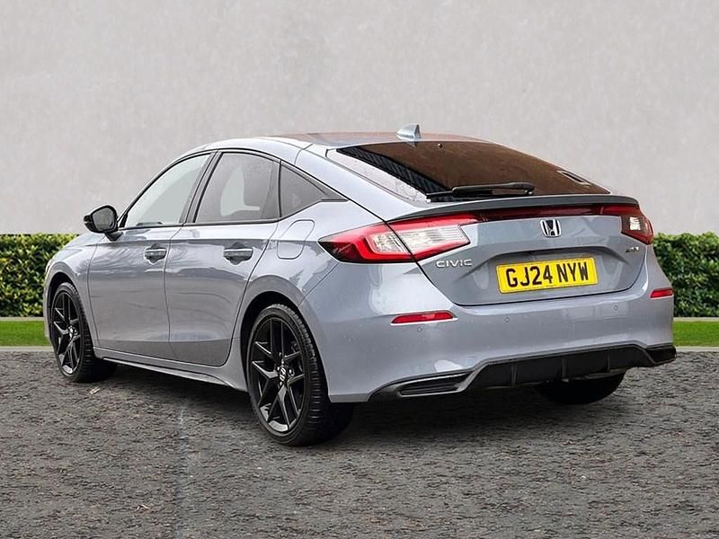 Used Honda Civic Sport 2024 Grey Hatchback