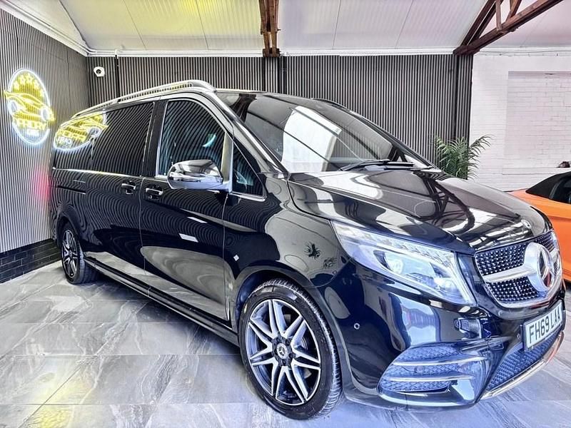 Used Mercedes V220 AMG line 163 HP (119 kW) 2020 Black MPV