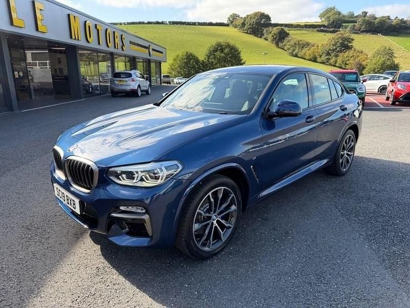 Used BMW X4 Sport Line 326 HP (239 kW) 2019 Blue SUV