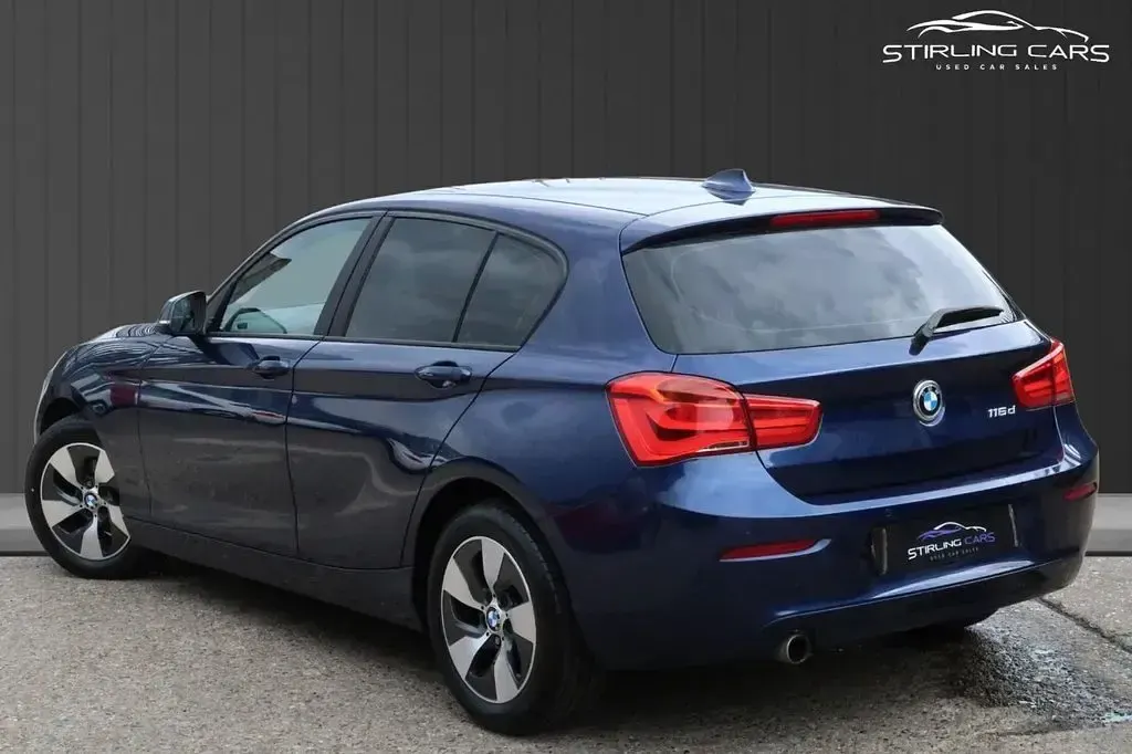Used BMW 116 Comfort Edition 116 HP (85 kW) 2017 Blue Hatchback