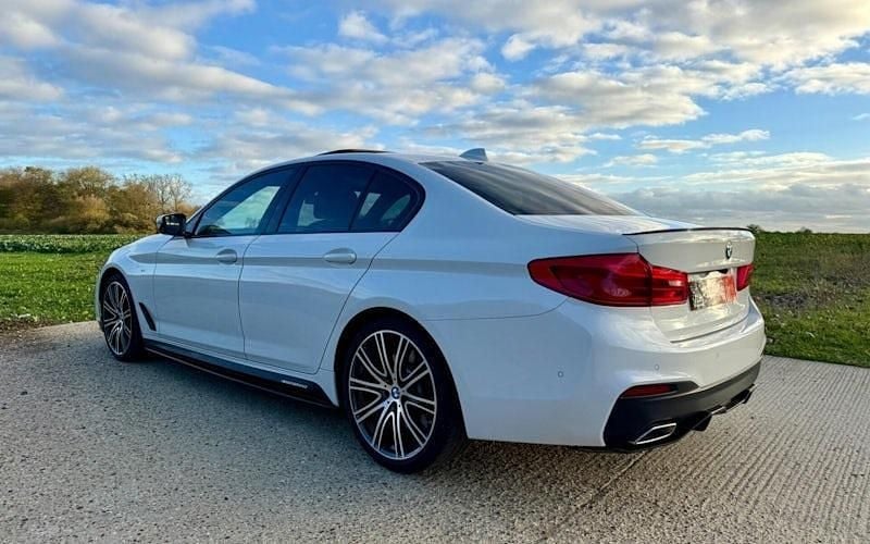 Used BMW 540 M Sport 340 HP (250 kW) 2019 White Sedan
