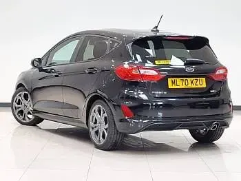 Used Ford Fiesta ST-Line 125 HP (91 kW) 2020 Black Hatchback