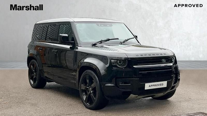 Used Land Rover Defender 525 HP (386 kW) 2022 Metallic  santorini black SUV