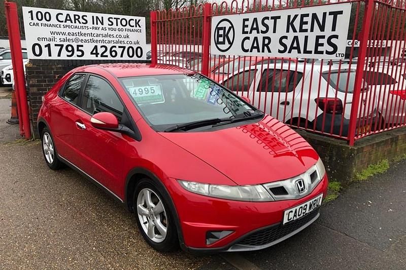 Used Honda Civic SE 138 HP (101 kW) 2009 Red Hatchback