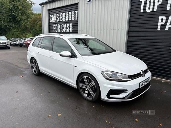 White Used 2019 VW Golf VII R Estate | £19,995 (Super price) - Image 1/4