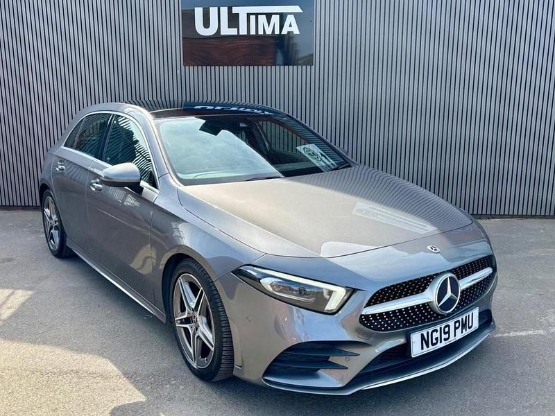 Used Mercedes A180 AMG Line Premium Plus 116 HP (85 kW) 2019 Grey Hatchback
