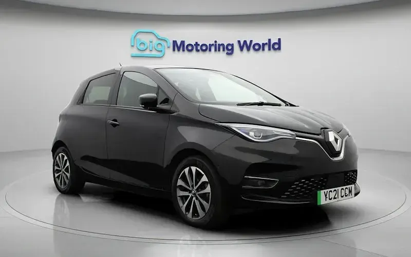Used Renault Zoe GT-Line 100 kW (136 HP) 2021 Black Hatchback