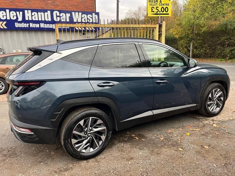 Usado Hyundai Tucson Premium 150 HP (110 kW) 2021 Azul SUV