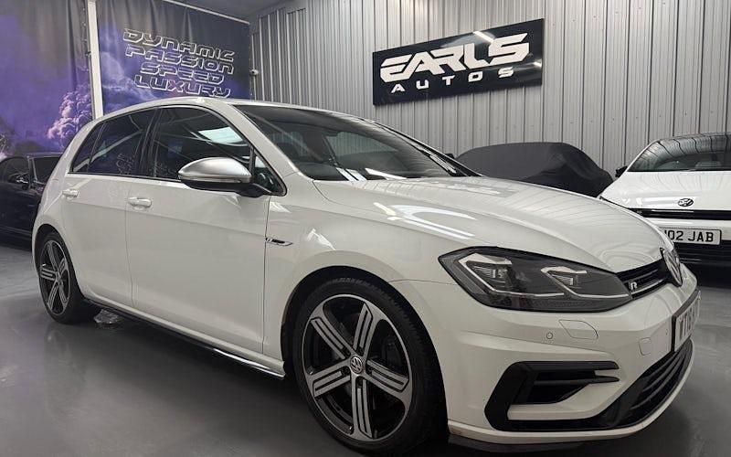Used VW Golf VII R 310 HP (228 kW) 2018 White Hatchback