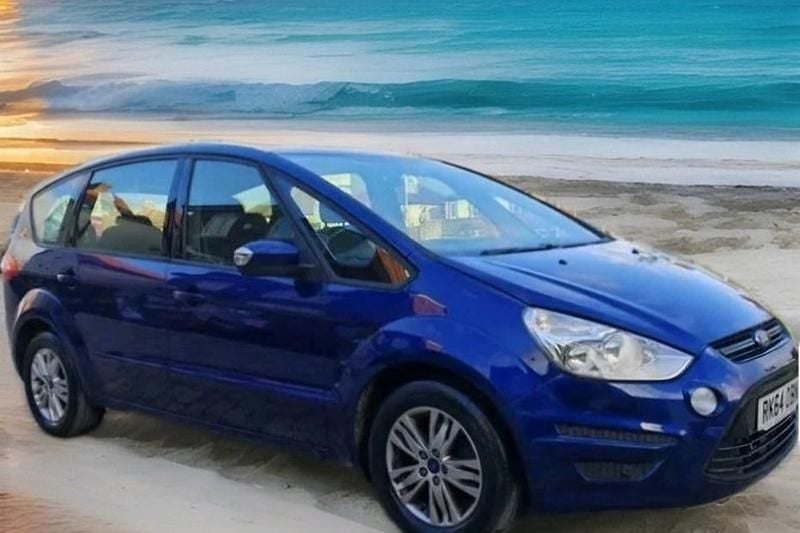 Used Ford S-MAX Titanium 140 HP (102 kW) 2014 Blue MPV