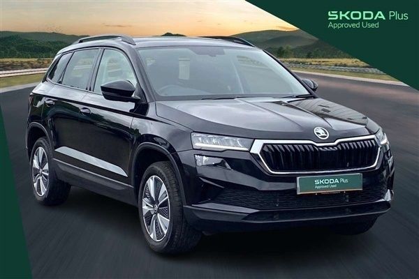 Black Used 2023 Skoda Karoq SE Drive SUV | £20,536 (Fair price) - Image 1/3