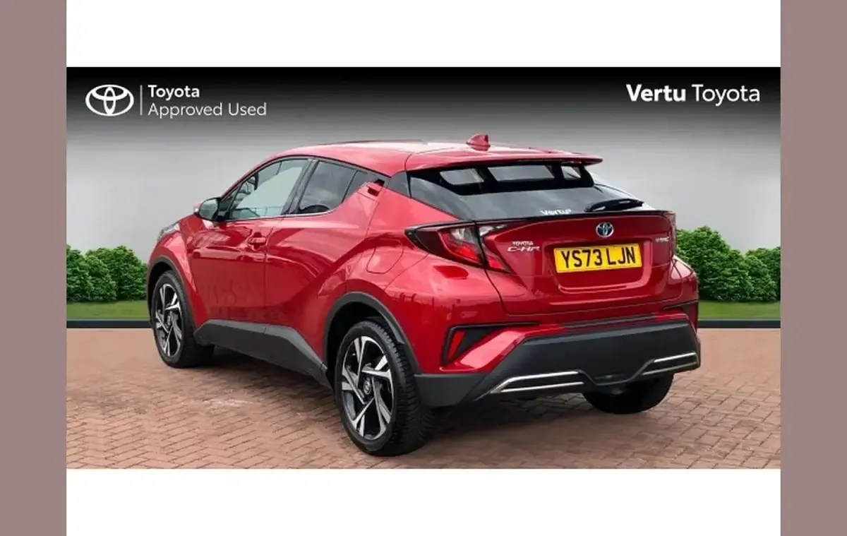 Used Toyota C-HR Design 184 HP (135 kW) 2023 Red SUV