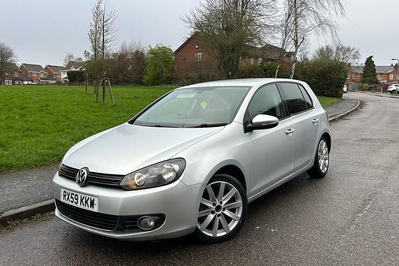 Used VW Golf VI GT 140 HP (102 kW) 2009 Silver Hatchback