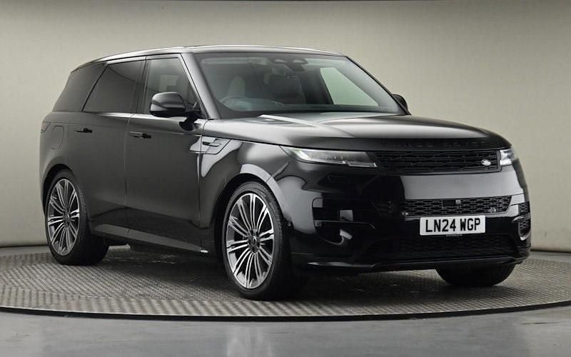 Santorini black Used 2024 Land Rover Range Rover Sport Autobiography SUV | £87,000 (A bit pricey) - Image 1/4