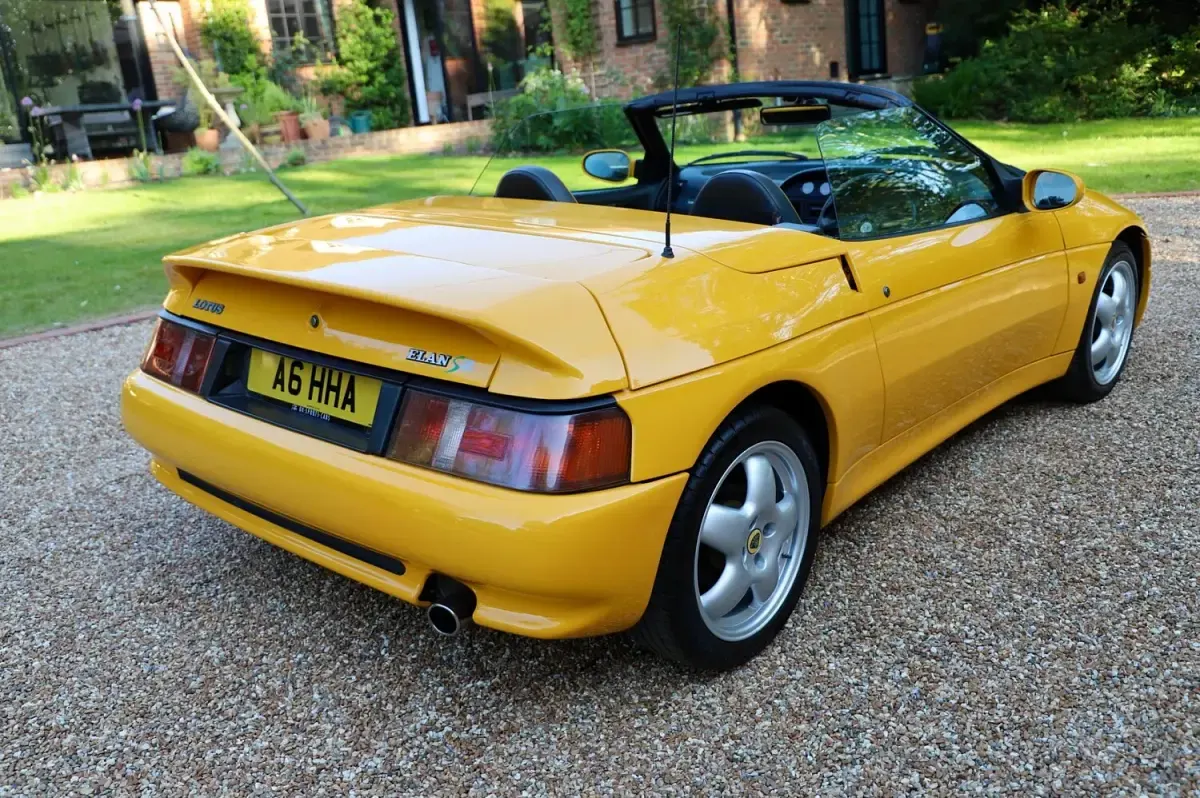 Used Lotus Elan 1995 Yellow Cabriolet