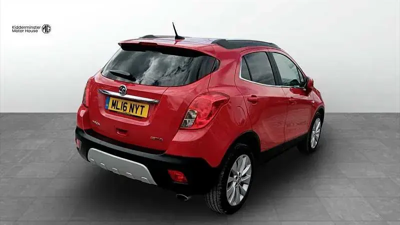 Used Vauxhall Mokka S 136 HP (100 kW) 2016 Red SUV