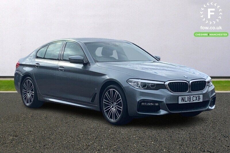 Blue Used 2018 BMW 530e M Sport Sedan | £16,699 (Super price) - Image 1/4