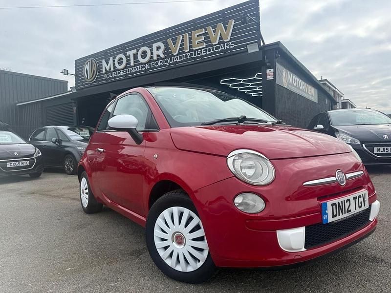 Used Fiat 500 Pop 2012 Red Cabriolet