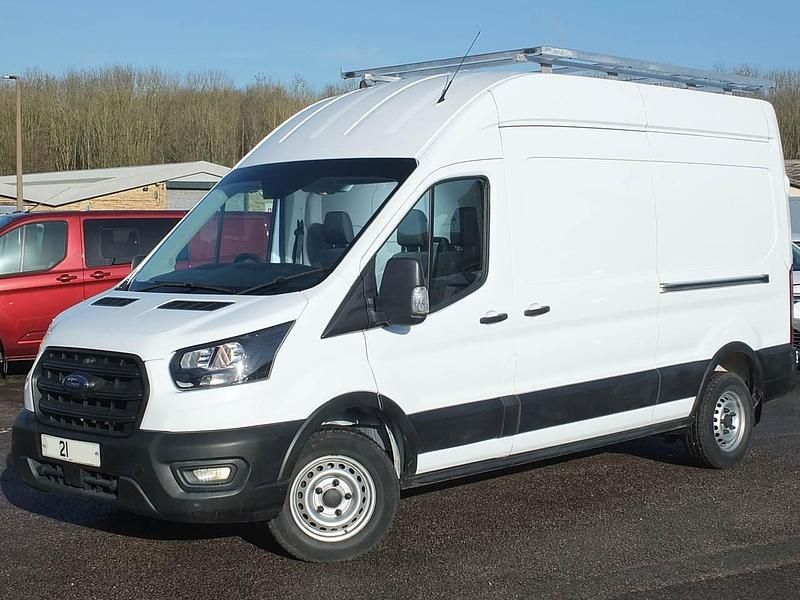 Used Ford Transit 130 HP (95 kW) 2021 White Van