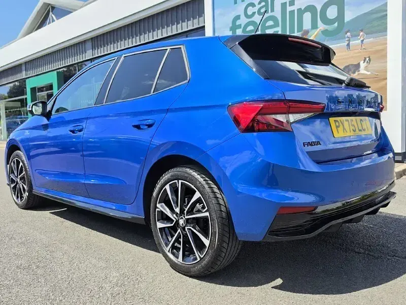 Used Skoda Fabia Monte Carlo 85 HP (62 kW) 2025 Blue Hatchback
