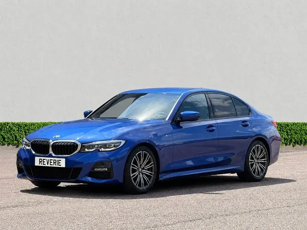 Used BMW 330 M Sport 258 HP (189 kW) 2021 Blue Sedan