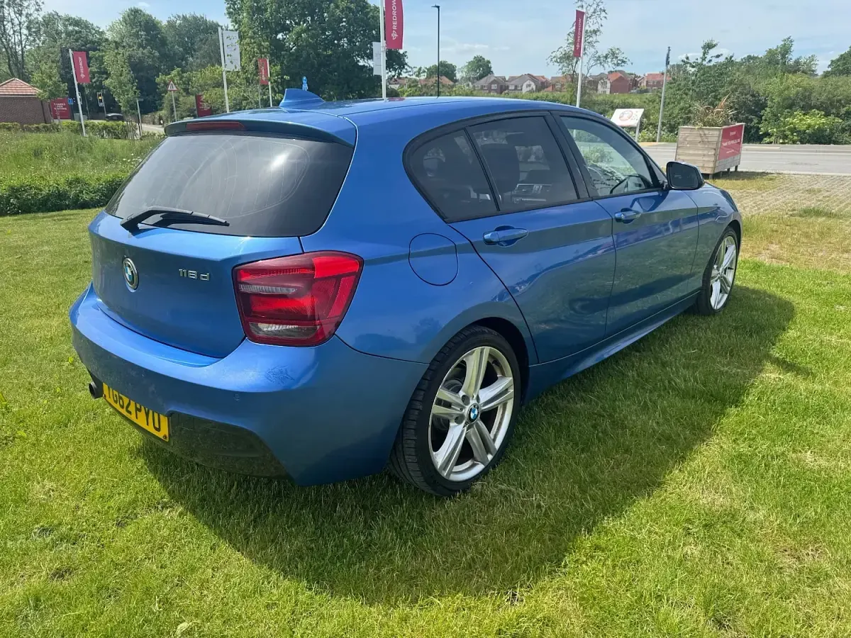 Used BMW 118 M Sport 2012 Blue Hatchback
