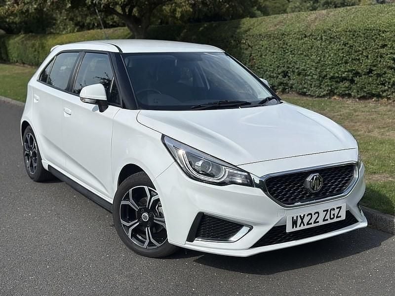 White Used 2022 MG MG3 Exclusive Hatchback | £8,990 (Good price) - Image 1/4