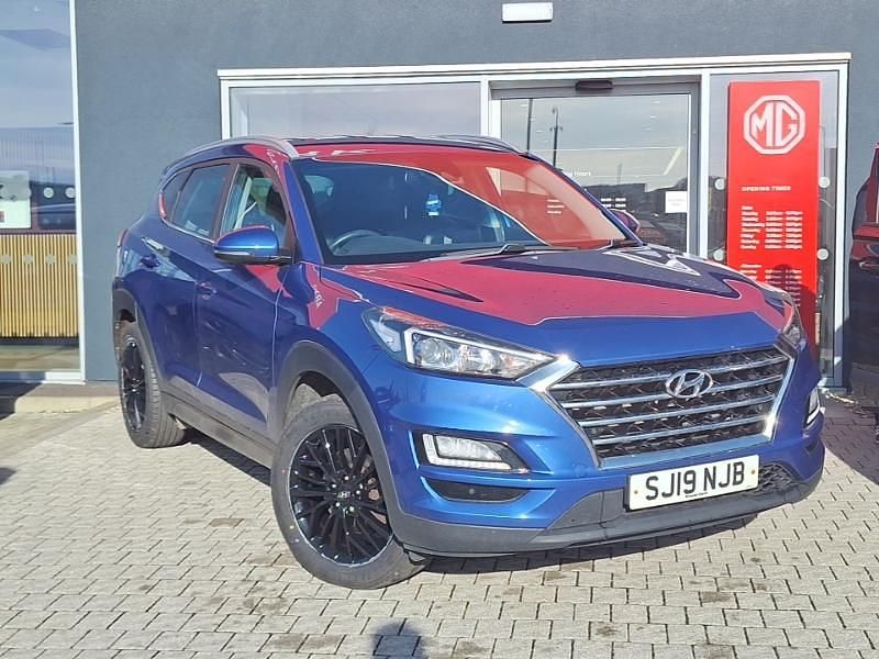 Used Hyundai Tucson Premium 132 HP (97 kW) 2019 Blue SUV