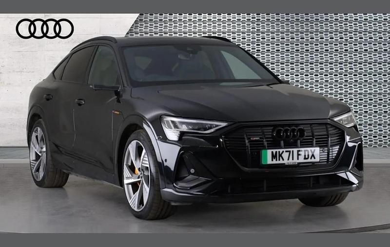 Used Audi e-tron Sportback Advanced 300 kW (408 HP) 2021 Black SUV