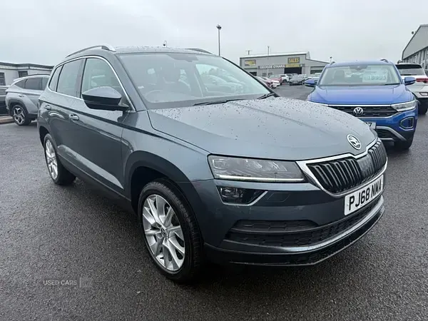 Used Skoda Karoq SE L 116 HP (85 kW) 2018 Grey SUV