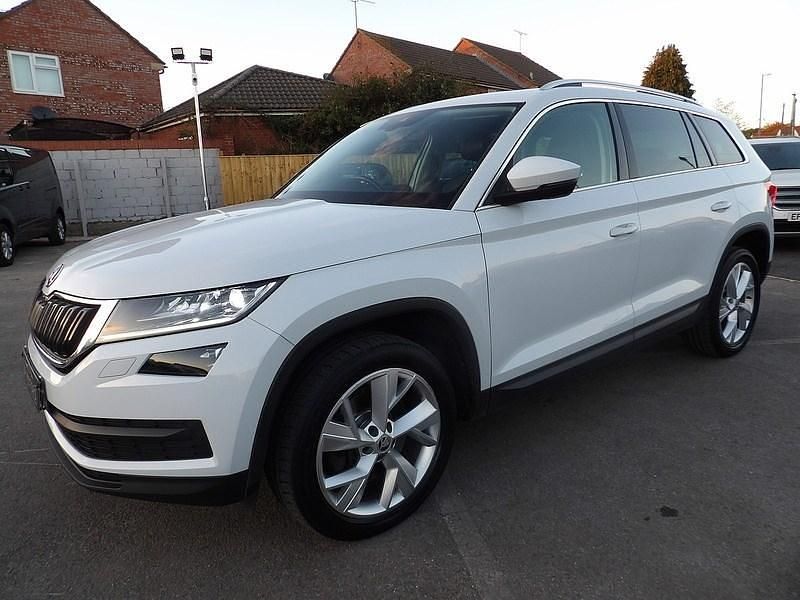 White Used 2018 Skoda Kodiaq SUV | £16,995 (Fair price) - Image 1/4