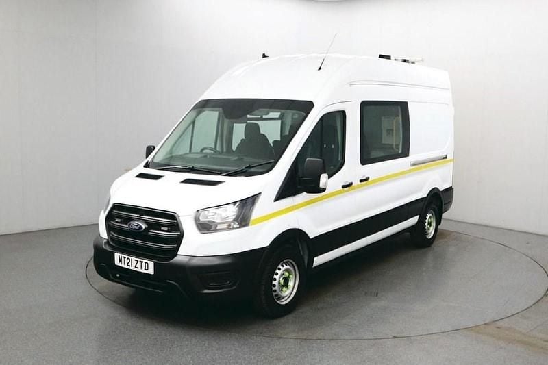 White Used 2021 Ford Transit Van | £16,990 (Fair price) - Image 1/4