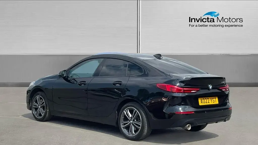 Used BMW 218 Sport Line 136 HP (100 kW) 2022 Black Coupe