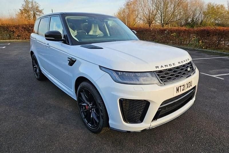 White Used 2021 Land Rover Range Rover Sport SVR SUV | £48,495 (Super price) - Image 1/1