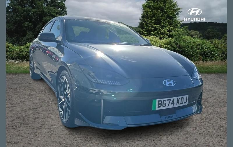 Grey Used 2024 Hyundai Ioniq 6 Premium Sedan | £28,495 (A bit pricey) - Image 1/4