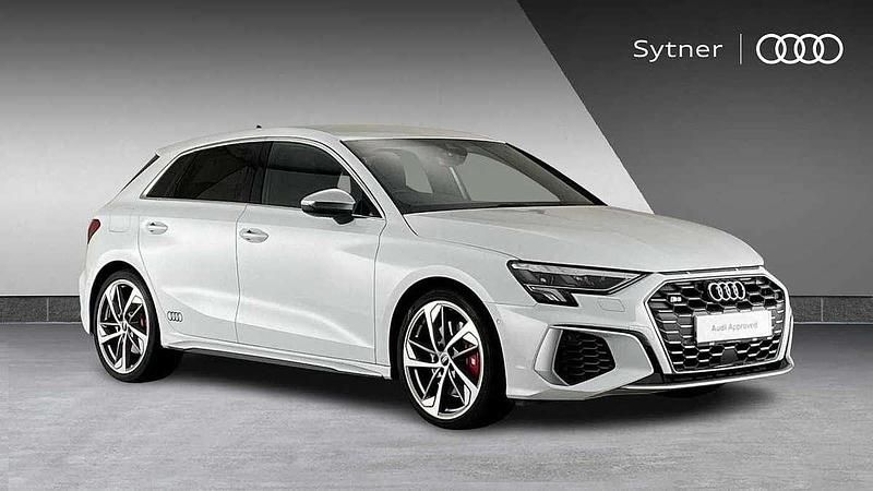 White Used 2022 Audi S3 Sportback Comfort Hatchback | £32,500 - Image 1/4